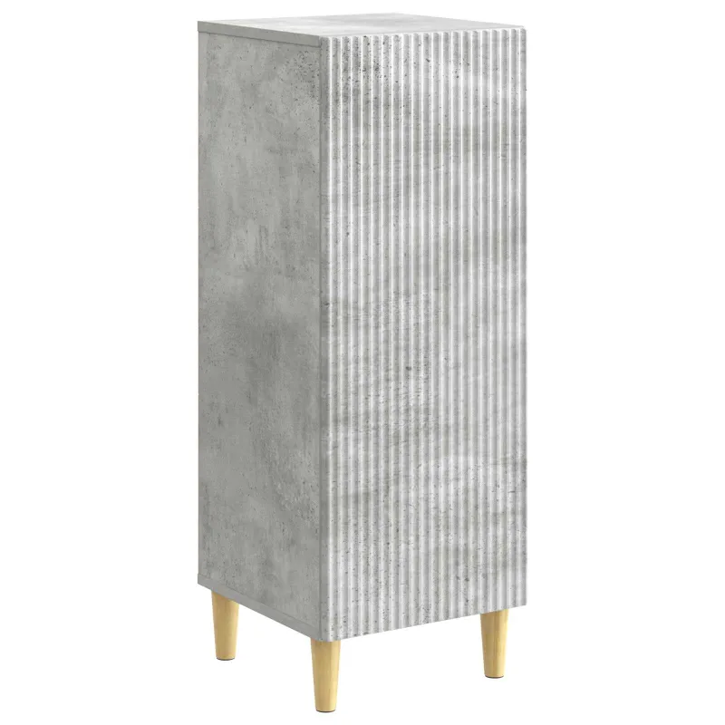 Kabalas Betono pilka 33 x 34,5 x 90 cm Apdirbta mediena