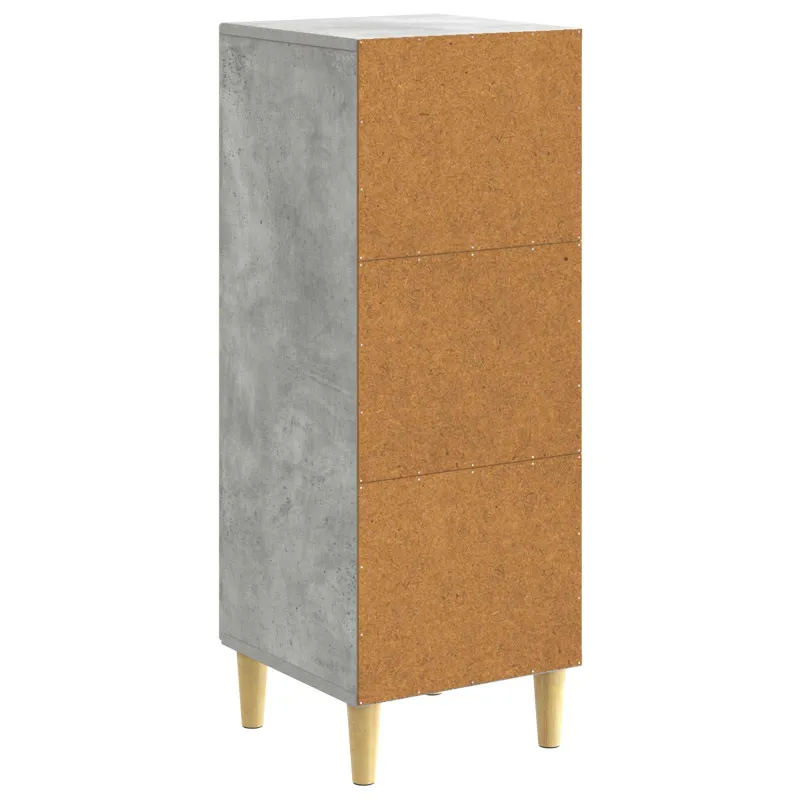 Kabalas Betono pilka 33 x 34,5 x 90 cm Apdirbta mediena