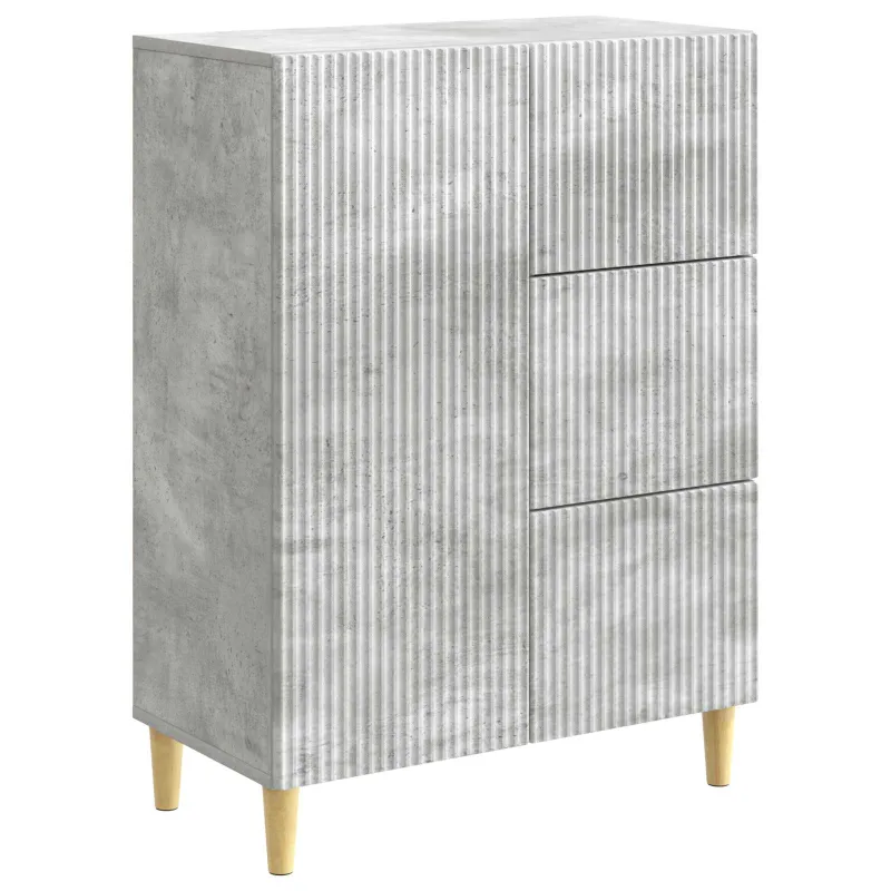 Kabalas Betono pilka 66 x 34,5 x 90 cm Apdirbta mediena