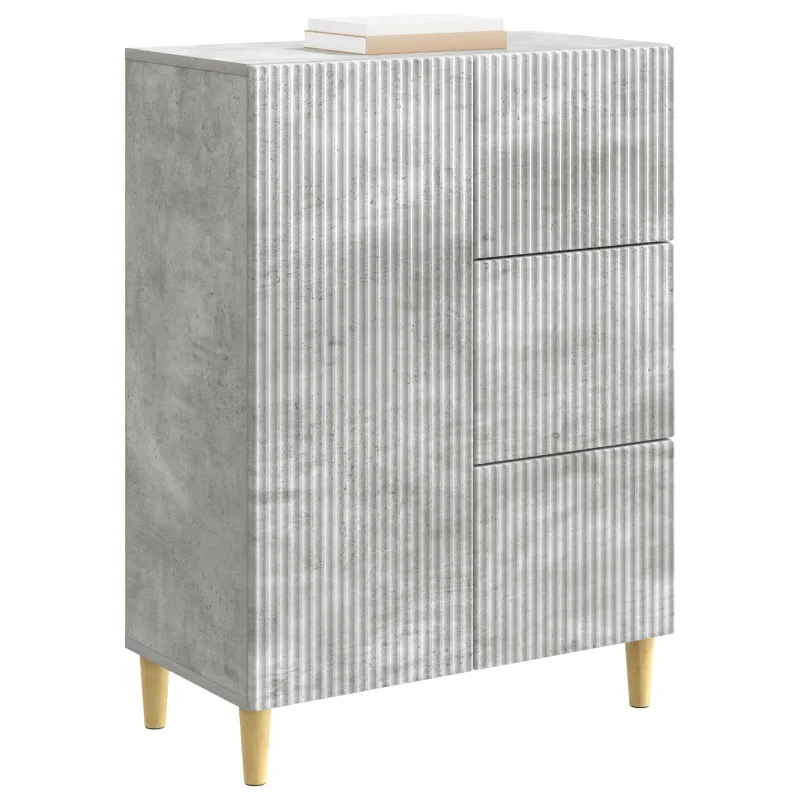 Kabalas Betono pilka 66 x 34,5 x 90 cm Apdirbta mediena