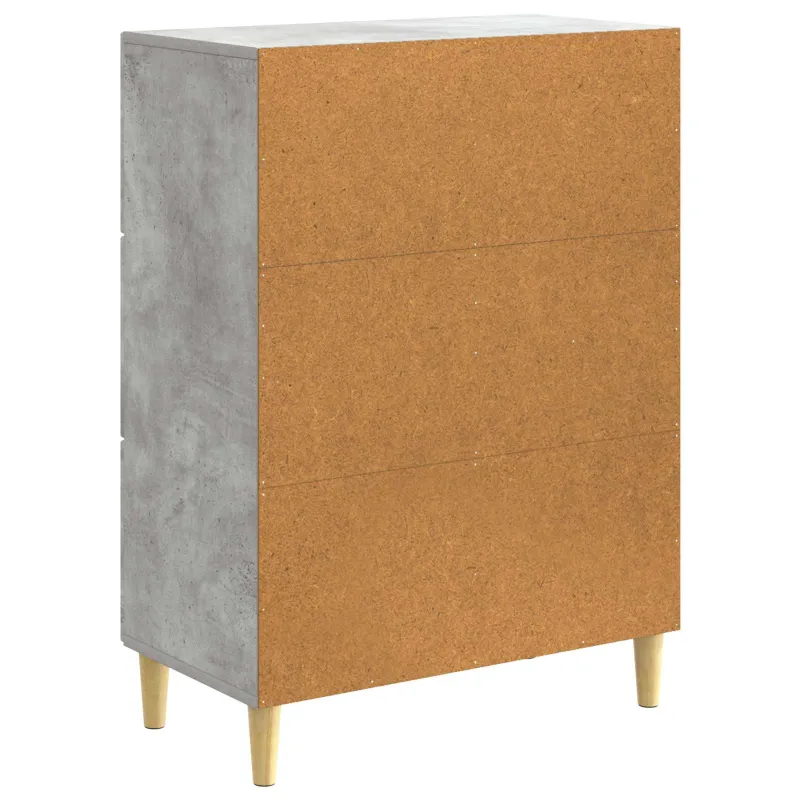 Kabalas Betono pilka 66 x 34,5 x 90 cm Apdirbta mediena