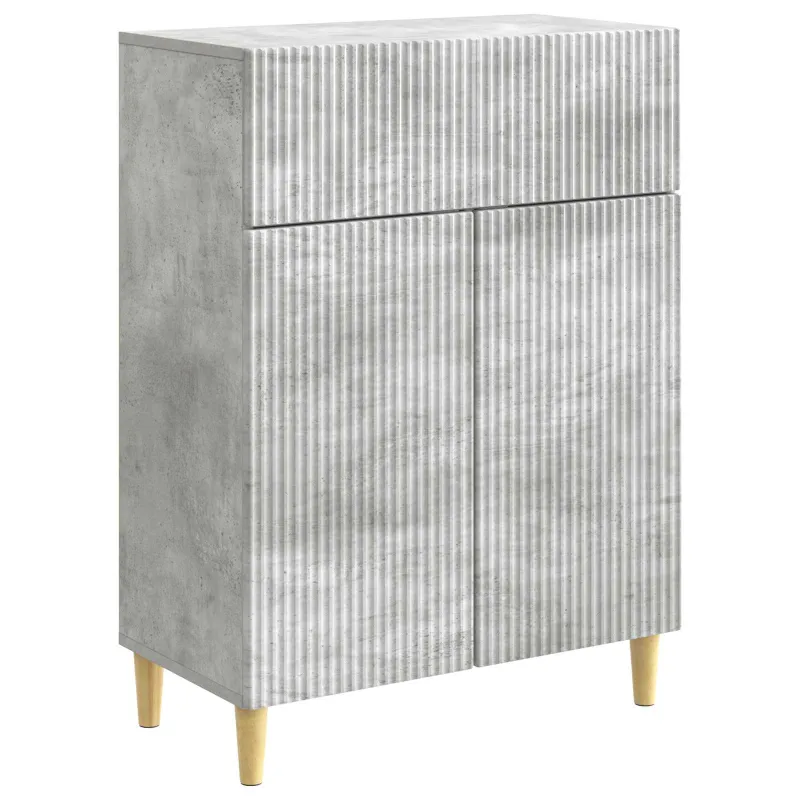 Kabalas Betono pilka 66 x 34,5 x 90 cm Apdirbta mediena