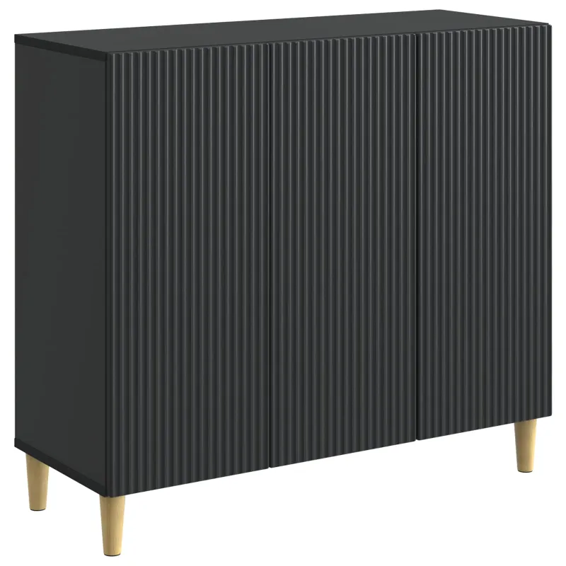 Kabalas Juoda 89 x 34,5 x 80 cm Apdirbta mediena