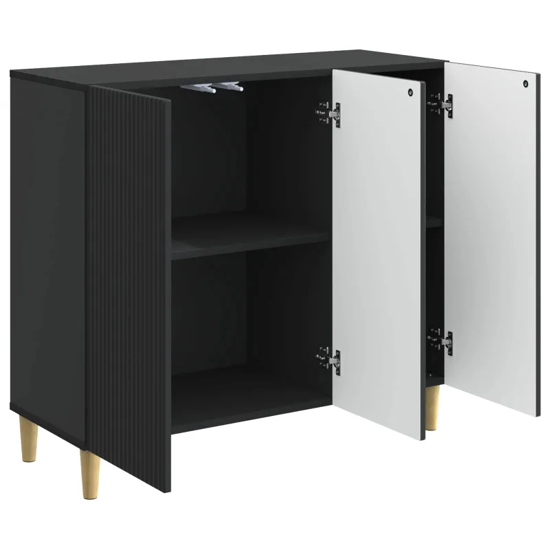 Kabalas Juoda 89 x 34,5 x 80 cm Apdirbta mediena