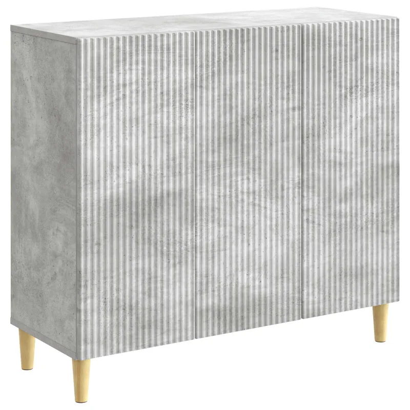 Kabalas Betono pilka 89 x 34,5 x 80 cm Apdirbta mediena