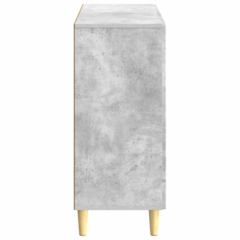 Kabalas Betono pilka 89 x 34,5 x 80 cm Apdirbta mediena