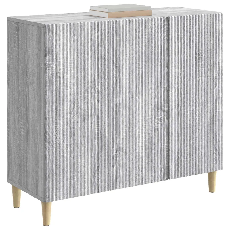Kabalas Pilka sonoma ąžuolo 89 x 34,5 x 80 cm Apdirbta mediena