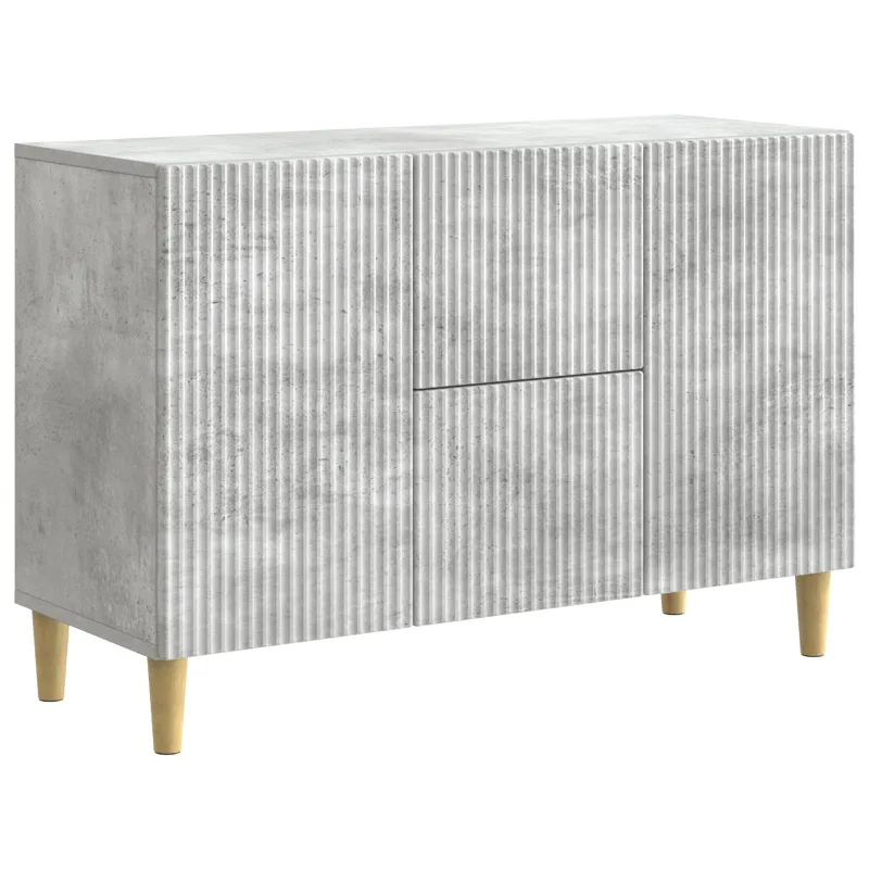 Kabalas Betono pilka 89 x 34,5 x 60 cm Apdirbta mediena