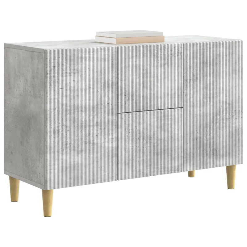 Kabalas Betono pilka 89 x 34,5 x 60 cm Apdirbta mediena