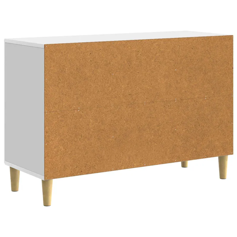 Kabalas Itin blizgi balta 89 x 34,5 x 60 cm Apdirbta mediena