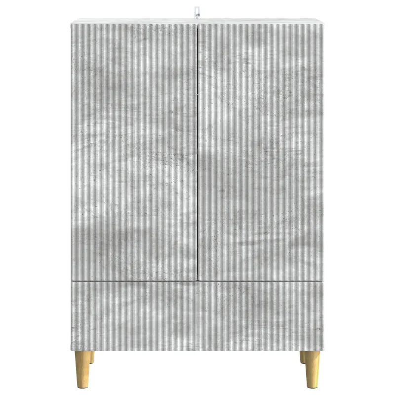 Kabalas Betono pilka 66 x 34,5 x 95 cm Apdirbta mediena
