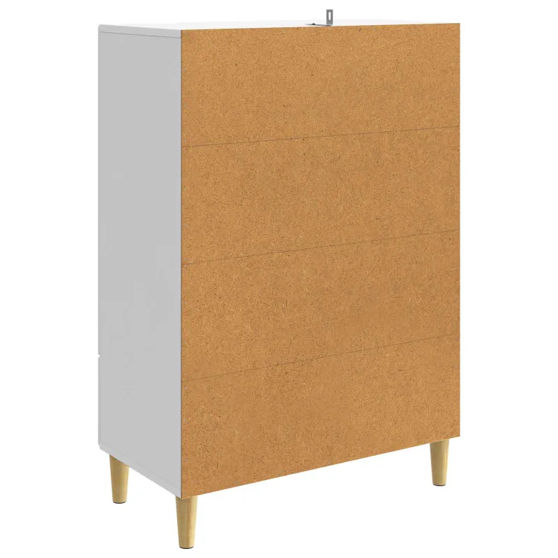 Kabalas Itin blizgi balta 66 x 34,5 x 95 cm Apdirbta mediena