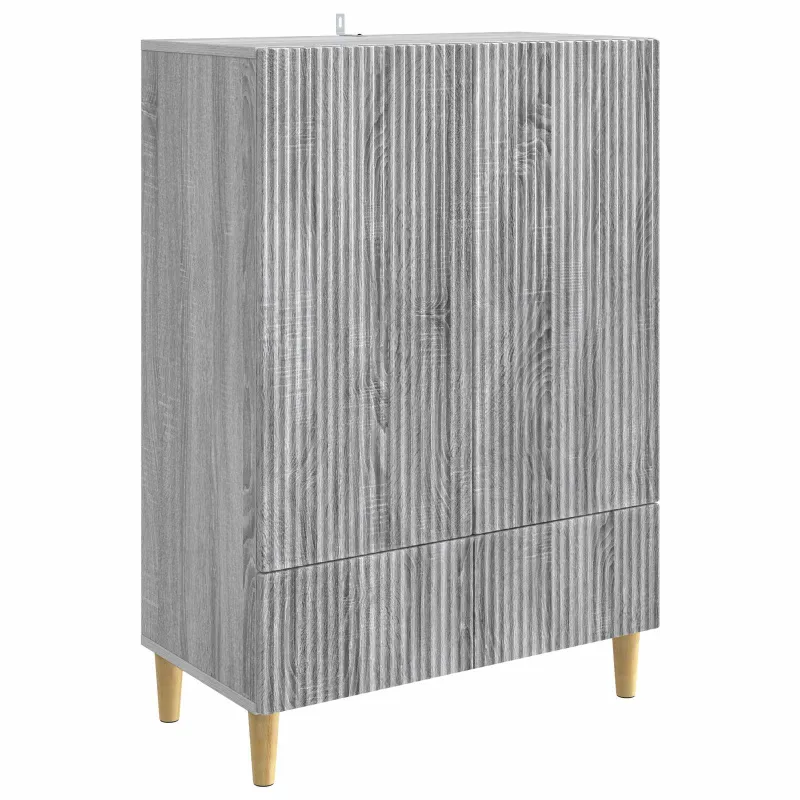 Kabalas Pilka sonoma ąžuolo 66 x 34,5 x 95 cm Apdirbta mediena