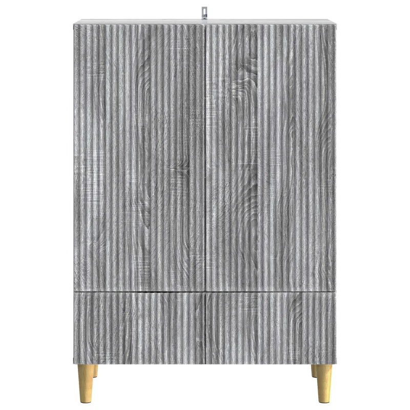 Kabalas Pilka sonoma ąžuolo 66 x 34,5 x 95 cm Apdirbta mediena