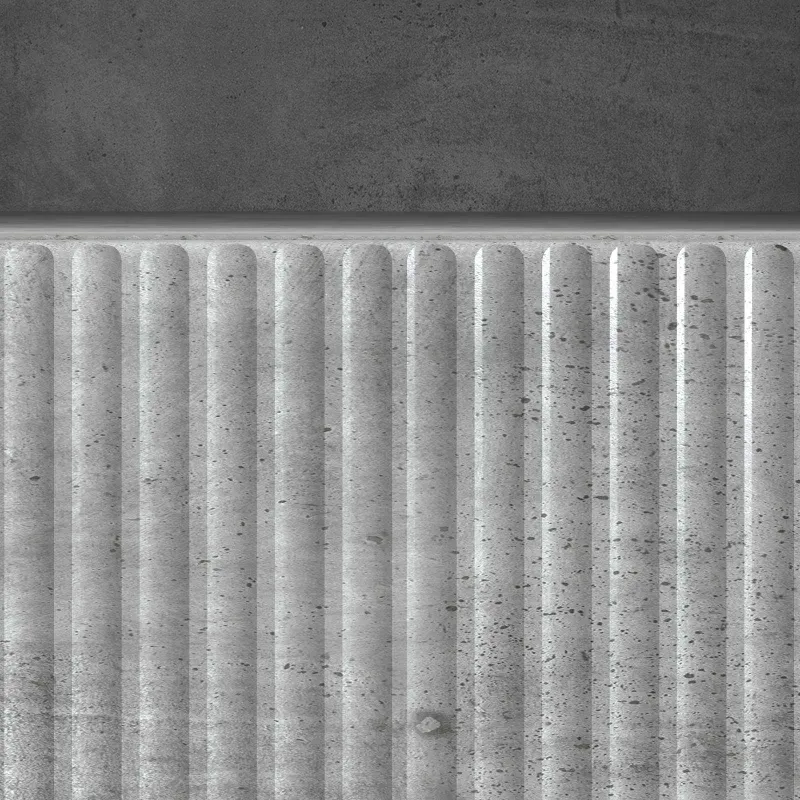 Televizoriaus spintelė Betono pilka 102 x 34,5 x 50 cm