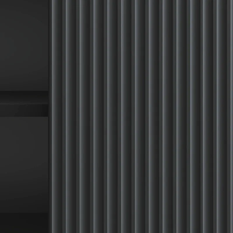 Televizoriaus spintelė Juoda 150 x 31 x 50 cm Apdirbta mediena