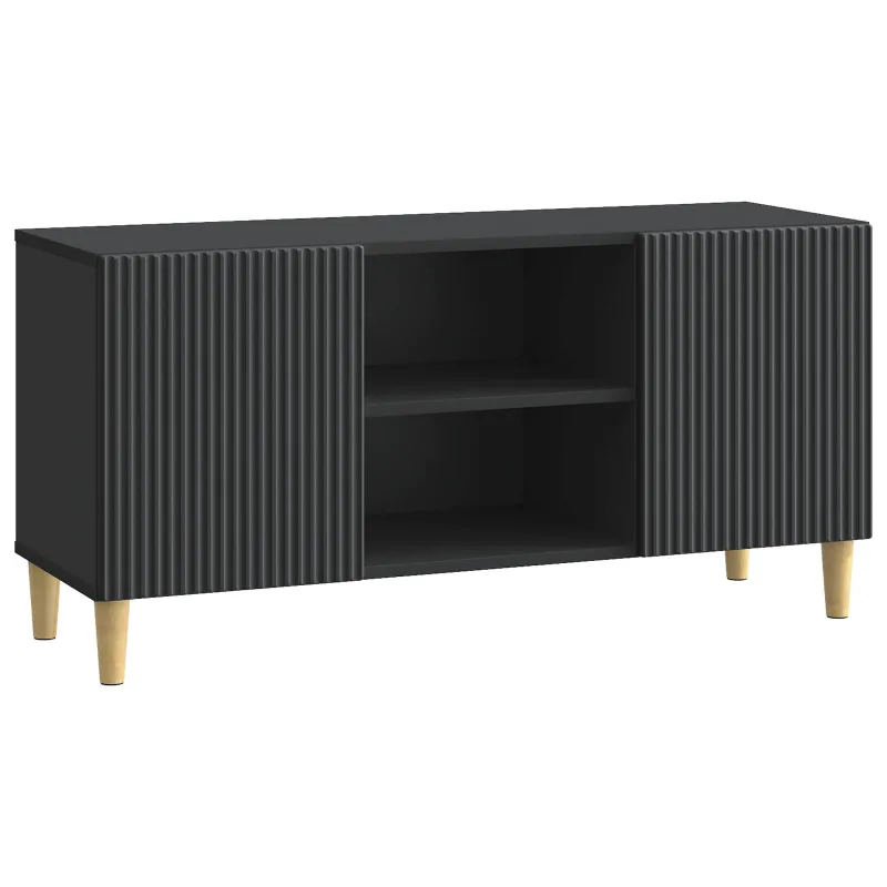 Televizoriaus spintelė Juoda 102 x 34,5 x 50 cm