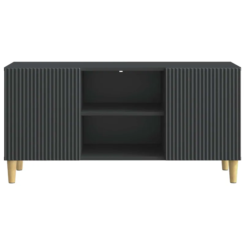 Televizoriaus spintelė Juoda 102 x 34,5 x 50 cm