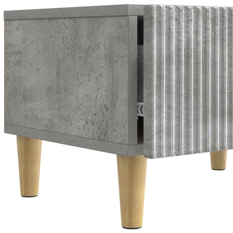 Televizoriaus spintelė Betono pilka 147 x 34,5 x 30 cm