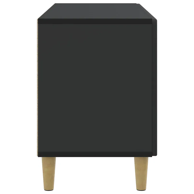 Televizoriaus spintelė Juoda 99 x 34,5 x 50 cm Apdirbta mediena