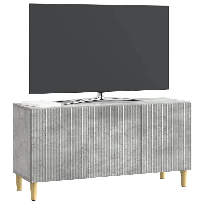 Televizoriaus spintelė Betono pilka 99 x 34,5 x 50 cm