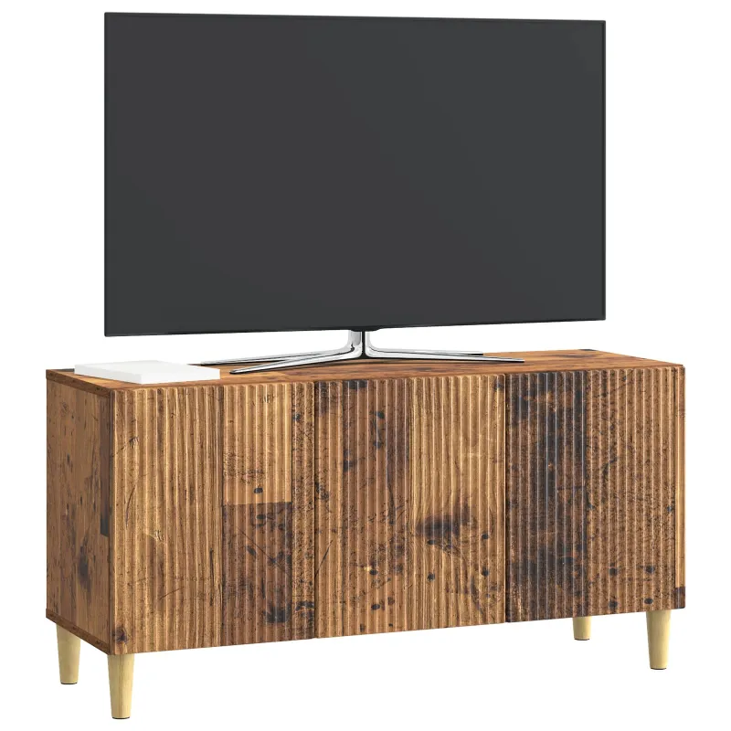 Televizoriaus spintelė Sendintos medienos 99 x 34,5 x 50 cm