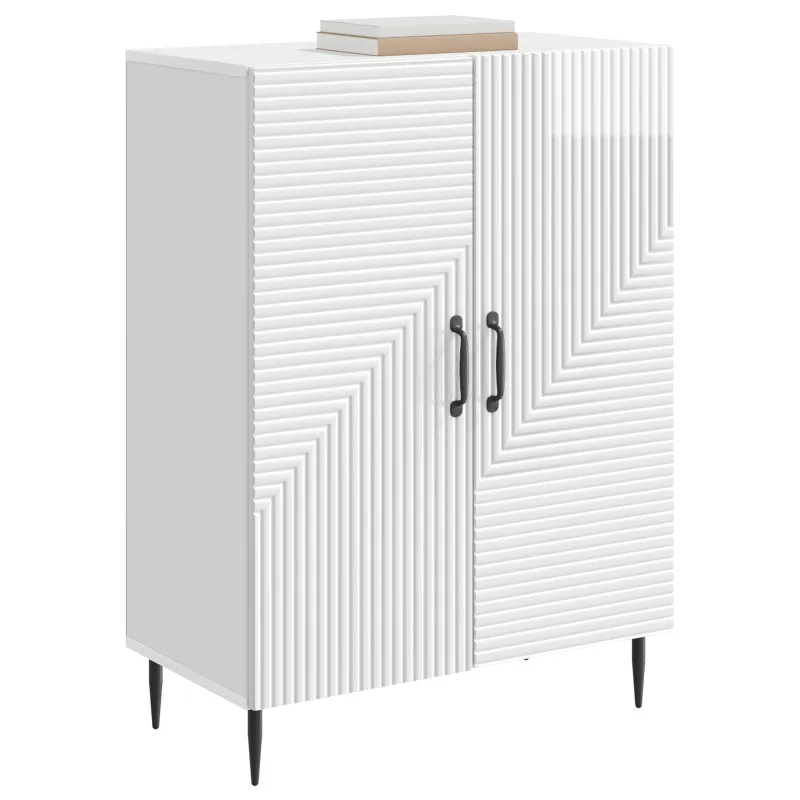 Kabalas Itin blizgi balta 66 x 34,5 x 89,5 cm Apdirbta mediena