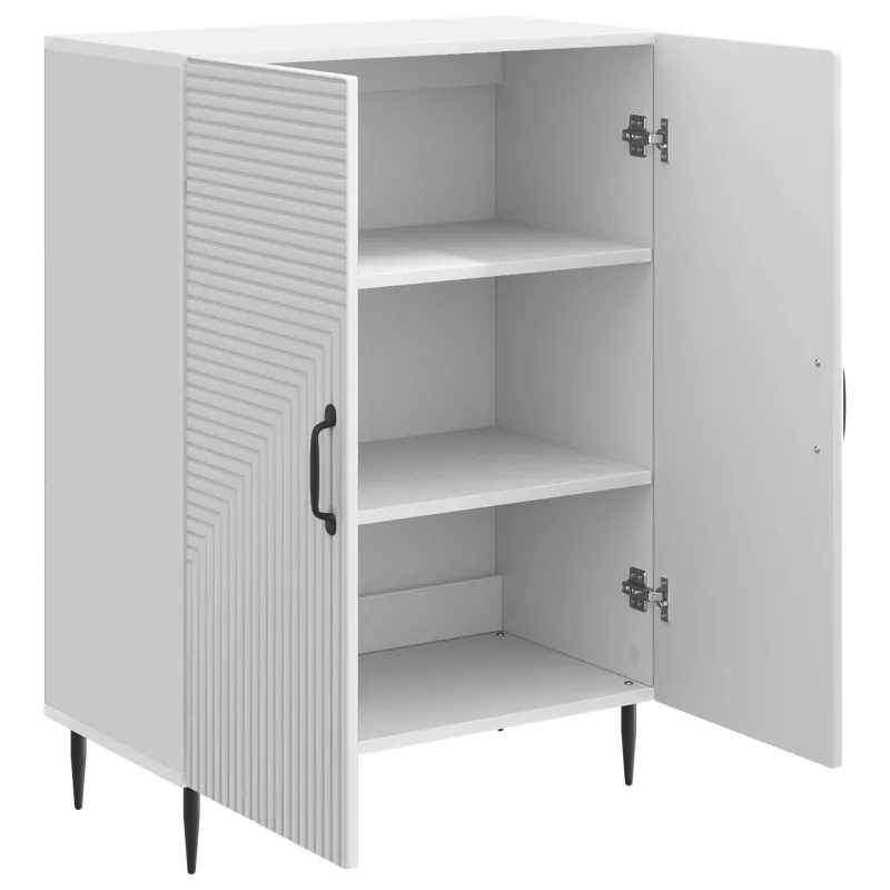 Kabalas Itin blizgi balta 66 x 34,5 x 89,5 cm Apdirbta mediena