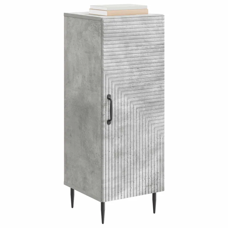 Kabalas Betono pilka 33 x 34,5 x 89,5 cm Apdirbta mediena