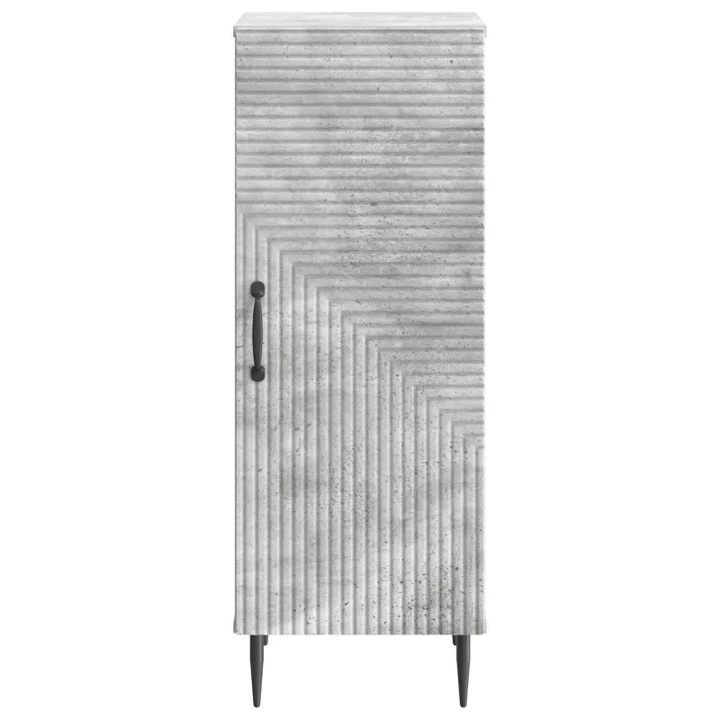 Kabalas Betono pilka 33 x 34,5 x 89,5 cm Apdirbta mediena