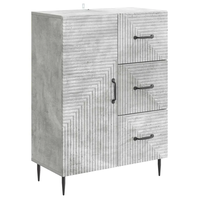 Kabalas Betono pilka 66 x 34,5 x 89,5 cm Apdirbta mediena