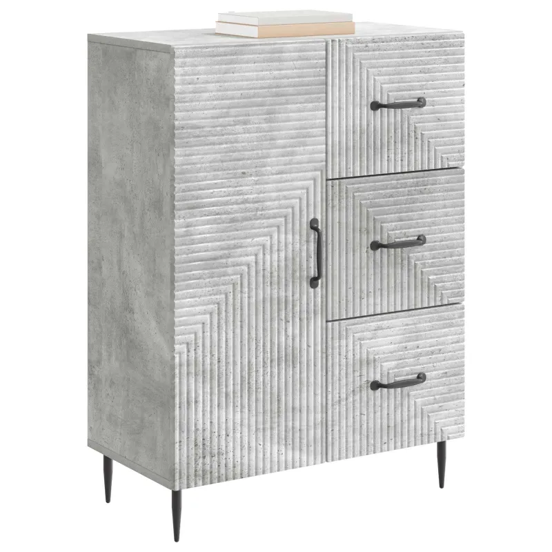 Kabalas Betono pilka 66 x 34,5 x 89,5 cm Apdirbta mediena