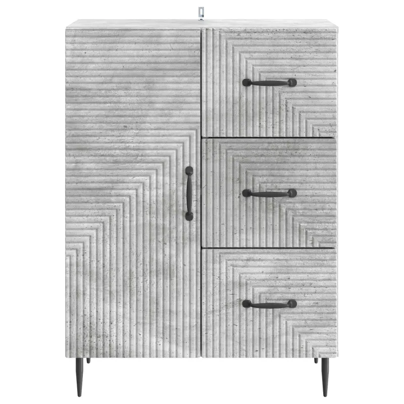 Kabalas Betono pilka 66 x 34,5 x 89,5 cm Apdirbta mediena