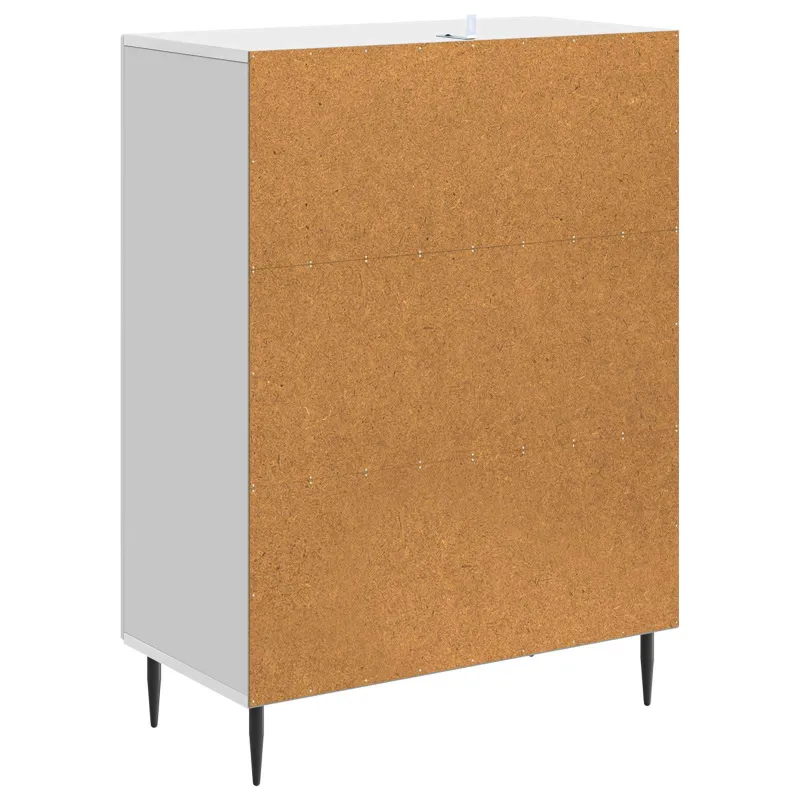 Kabalas Itin blizgi balta 66 x 34,5 x 89,5 cm Apdirbta mediena