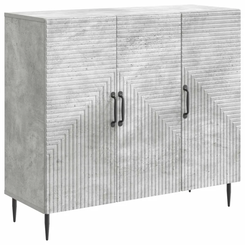 Kabalas Betono pilka 89 x 34,5 x 80 cm Apdirbta mediena