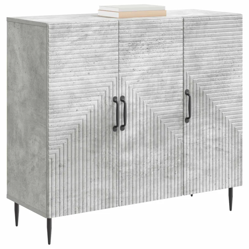 Kabalas Betono pilka 89 x 34,5 x 80 cm Apdirbta mediena