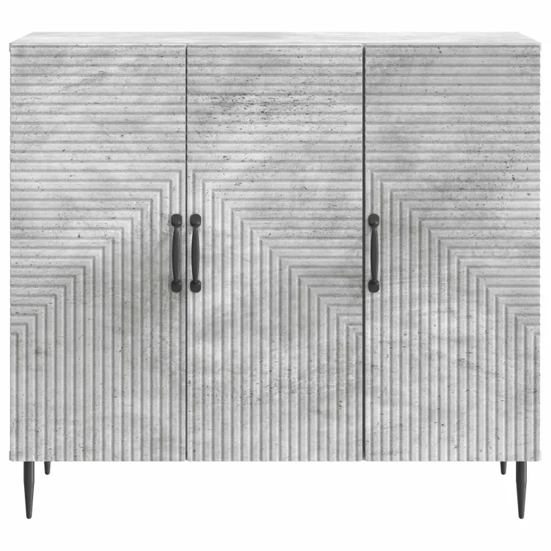 Kabalas Betono pilka 89 x 34,5 x 80 cm Apdirbta mediena