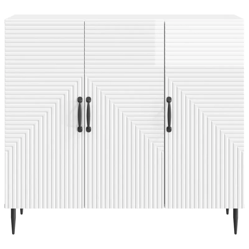 Kabalas Itin blizgi balta 89 x 34,5 x 80 cm Apdirbta mediena