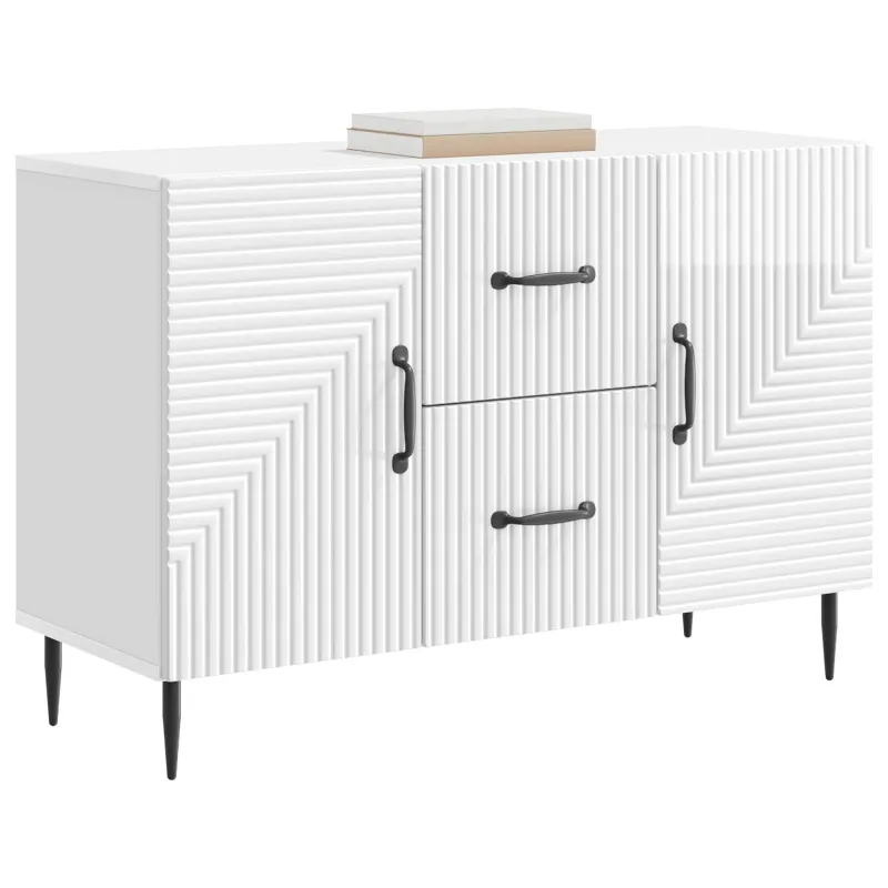 Kabalas Itin blizgi balta 89 x 34,5 x 60 cm Apdirbta mediena