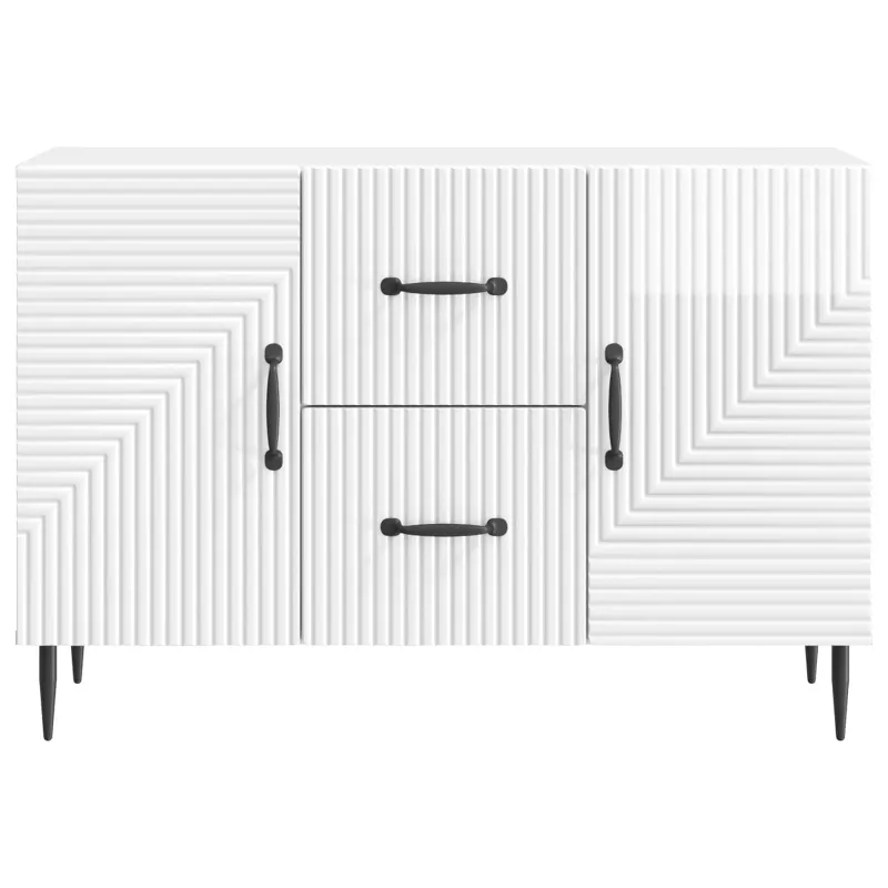 Kabalas Itin blizgi balta 89 x 34,5 x 60 cm Apdirbta mediena