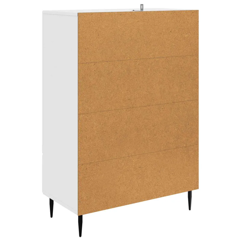 Kabalas Itin blizgi balta 66 x 34,5 x 95 cm Apdirbta mediena