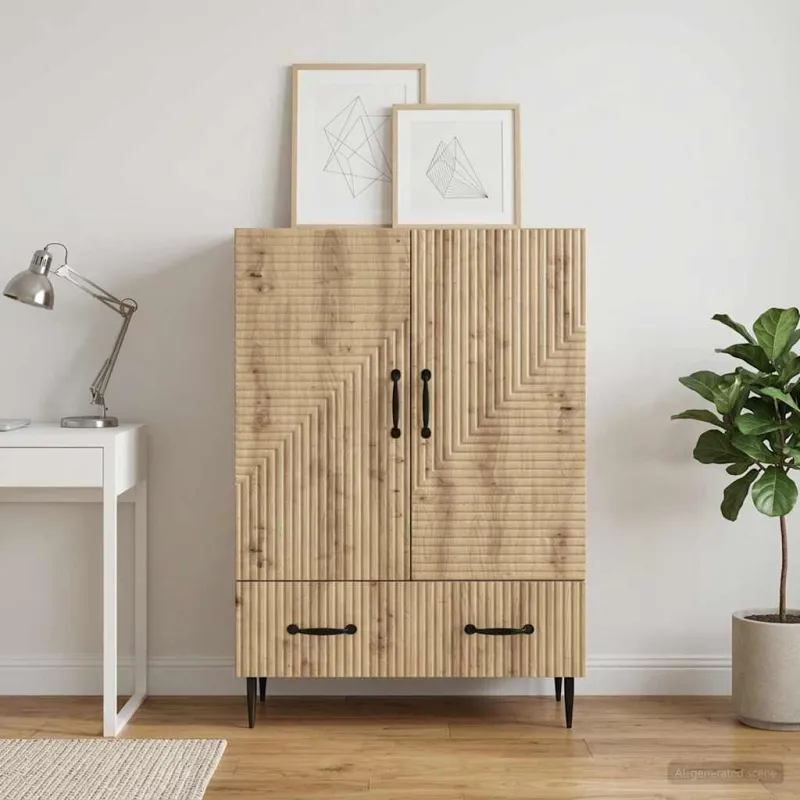 Kabalas Artisano ąžuolo 66 x 34,5 x 95 cm Apdirbta mediena