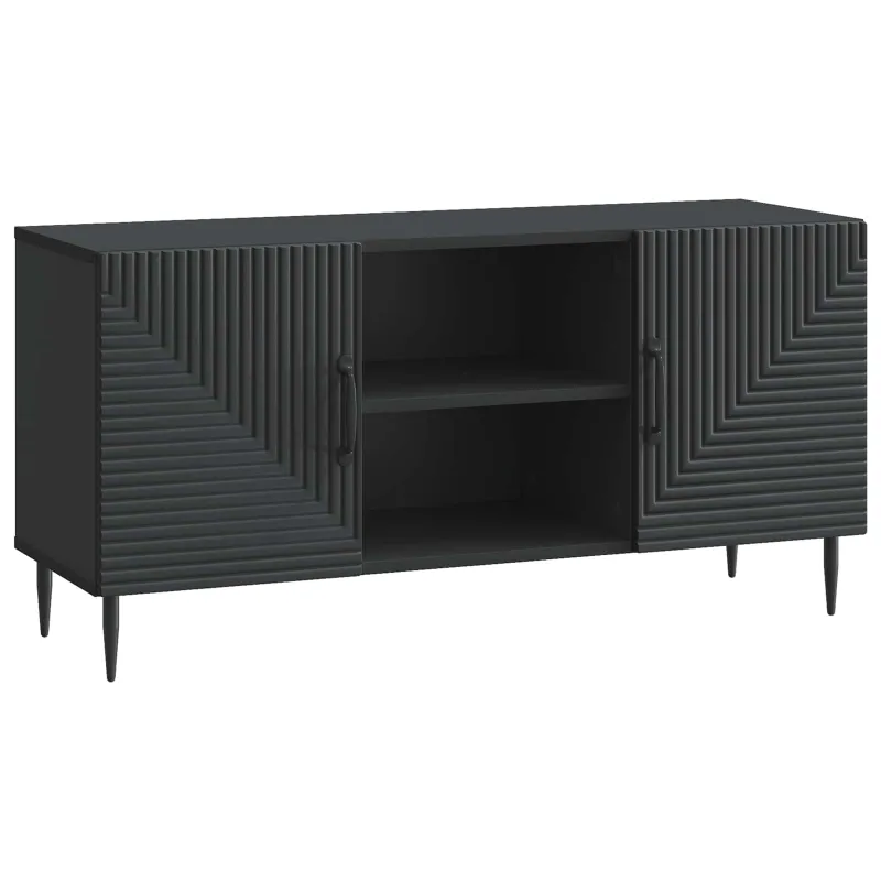 Televizoriaus spintelė Juoda 102 x 34,5 x 50 cm