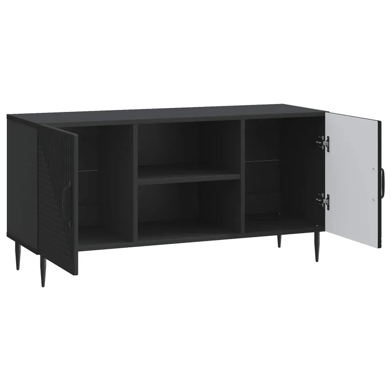 Televizoriaus spintelė Juoda 102 x 34,5 x 50 cm
