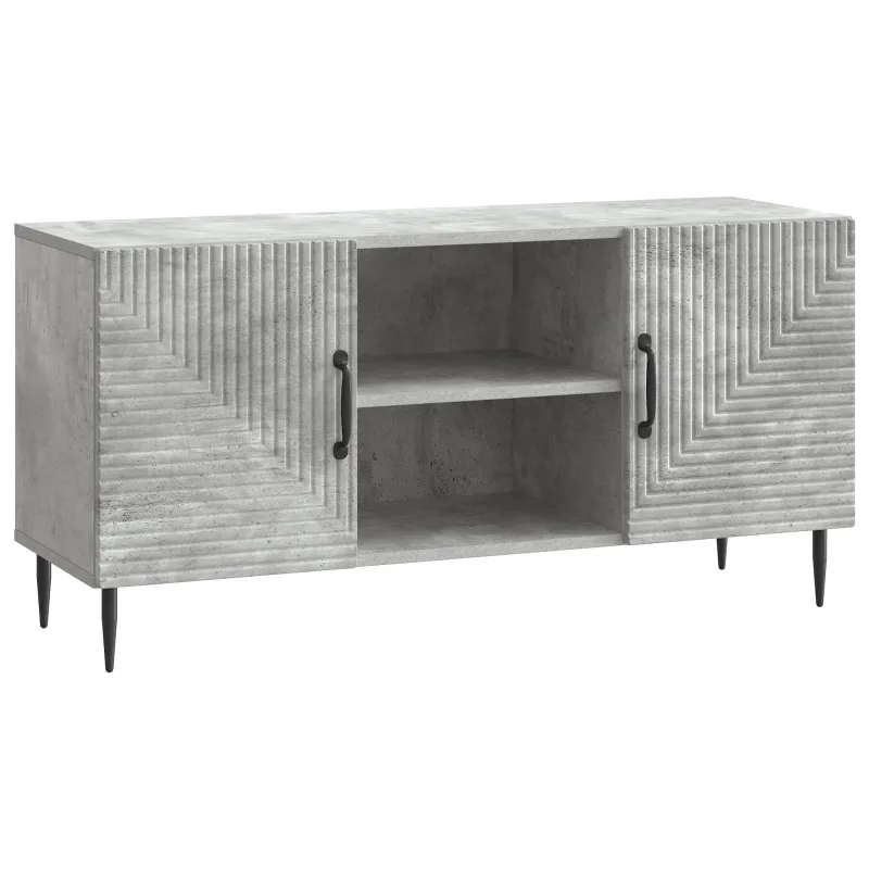 Televizoriaus spintelė Betono pilka 102 x 34,5 x 50 cm