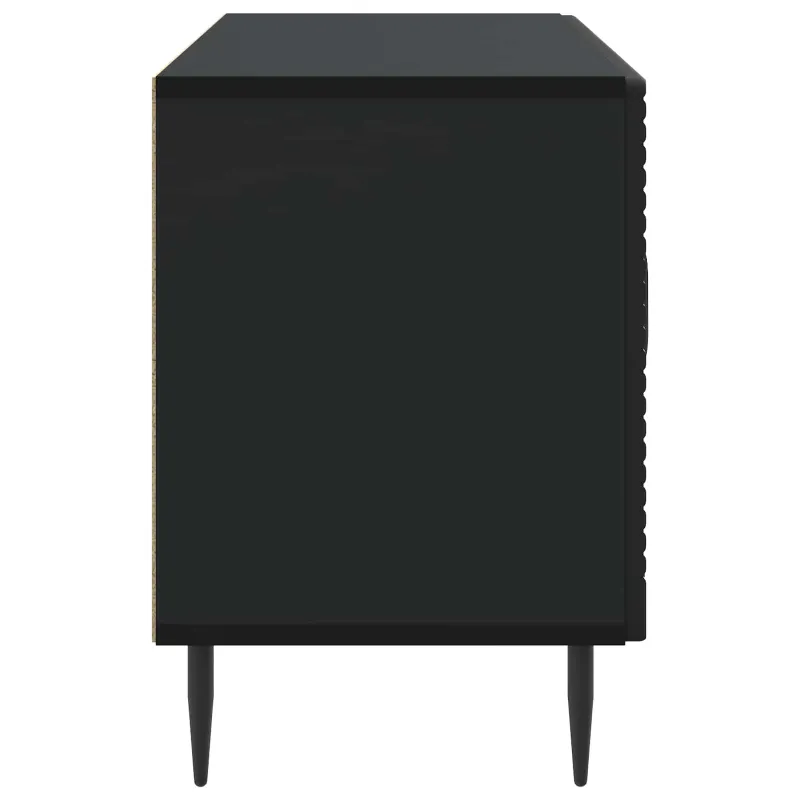 Televizoriaus spintelė Juoda 99 x 34,5 x 50 cm Apdirbta mediena