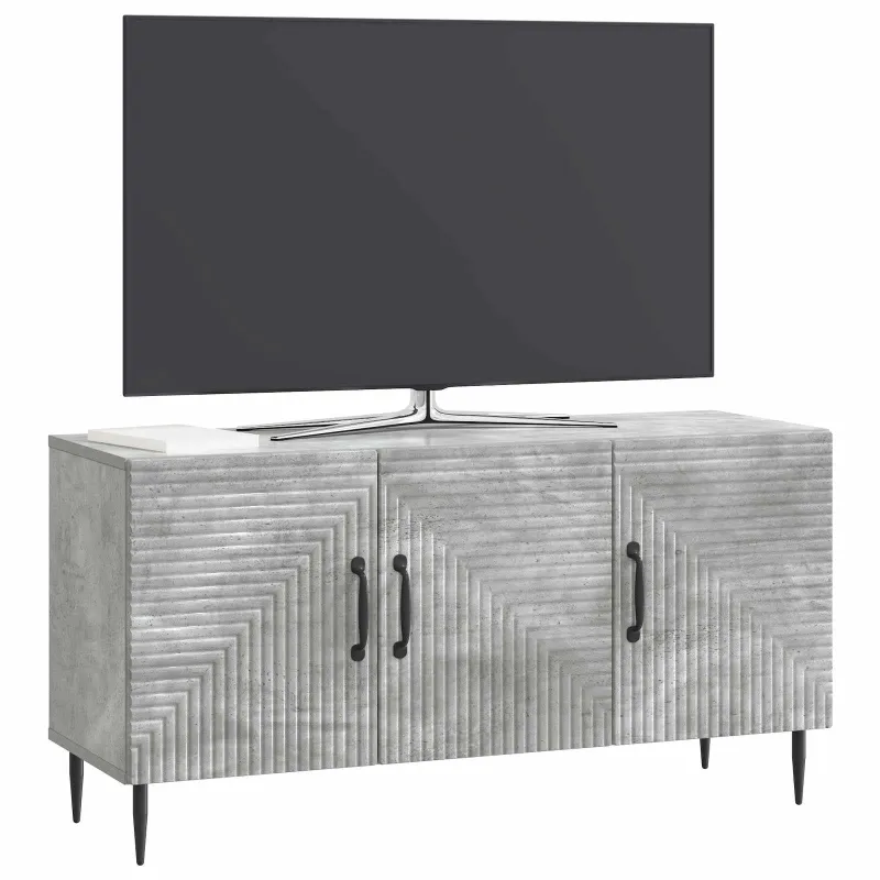 Televizoriaus spintelė Betono pilka 99 x 34,5 x 50 cm