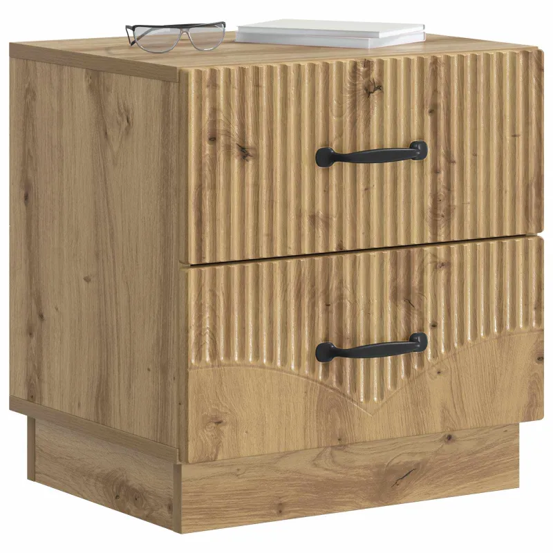 Šalia lovos spintelė 2 pcs Artisano ąžuolo 43 x 34,5 x 44,5 cm