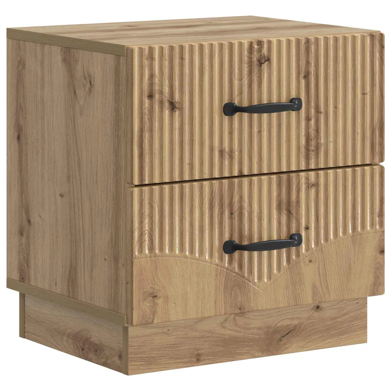 Šalia lovos spintelė 2 pcs Artisano ąžuolo 43 x 34,5 x 44,5 cm