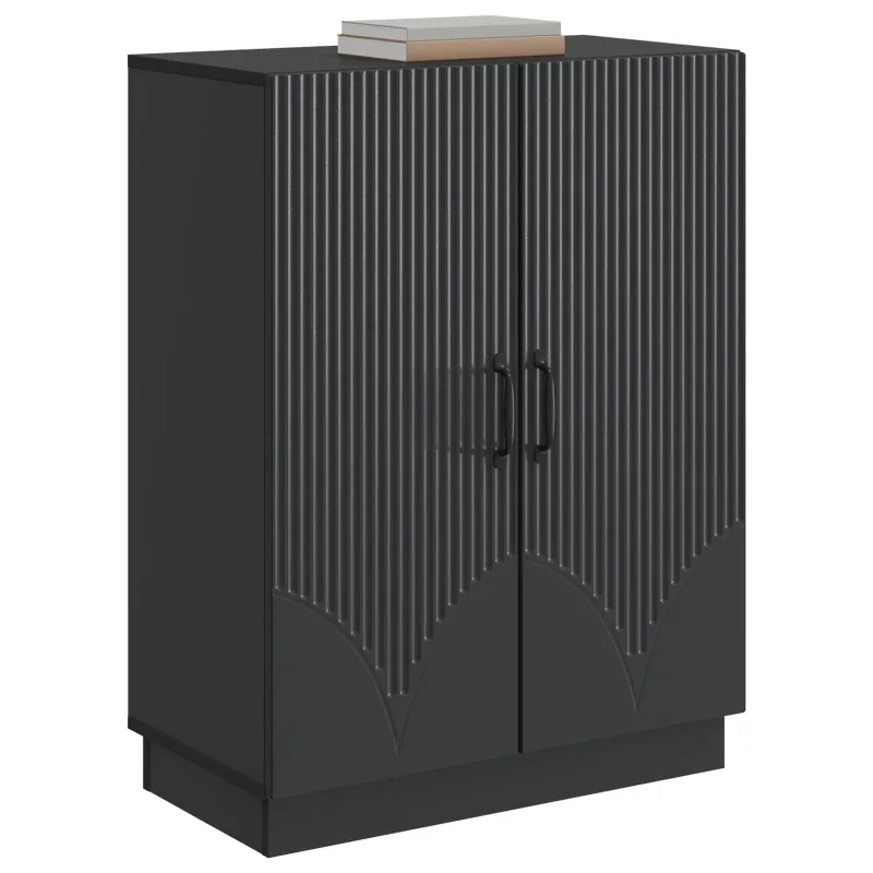 Kabalas Juoda 66 x 34,5 x 87 cm Apdirbta mediena